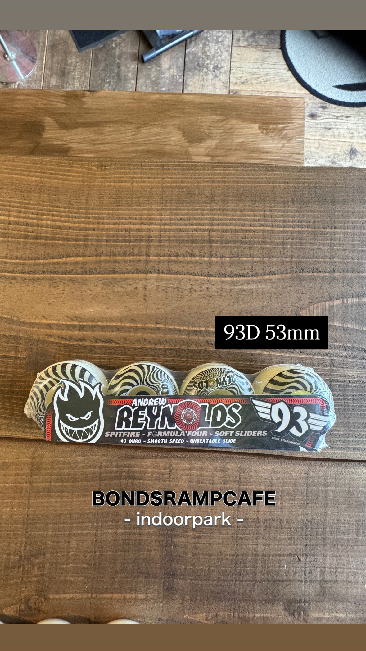 ★送料無料 SKATEBOARD SPITFIRE F4 93D 53mm 54mm ANDREWREYNOLDS スケートボード ウィール タイヤ スピットファイヤー 正規代理店契約商品 ■