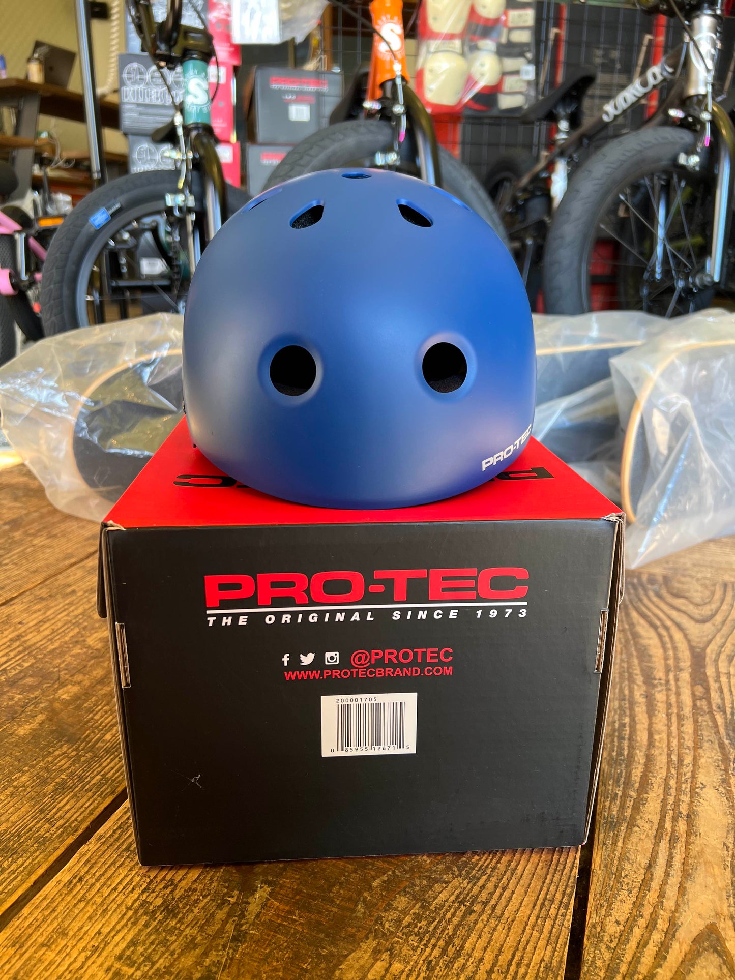 PROTEC プロテック CLASSIC SKATE ブルー ヘルメット 半キャップ 子供 大人 BMX スケート ブレイクダンス オリンピック ■