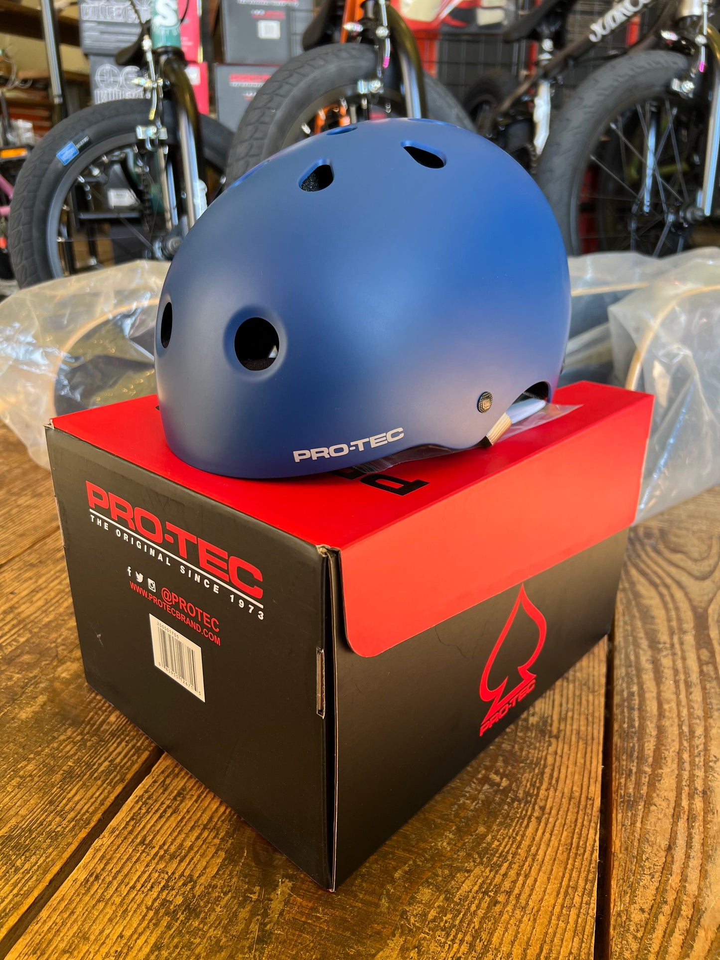 PROTEC プロテック CLASSIC SKATE ブルー ヘルメット 半キャップ 子供 大人 BMX スケート ブレイクダンス オリンピック ■