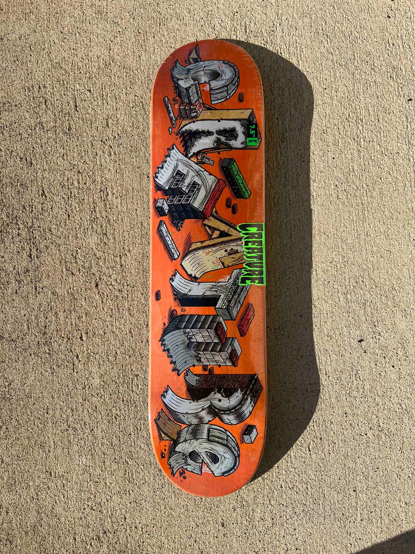 CREATURE LTD SLAB DIY 7.5inc クリーチャー 子供用 スケートボード 初心者 スケボー 正規代理店契約商品 ■