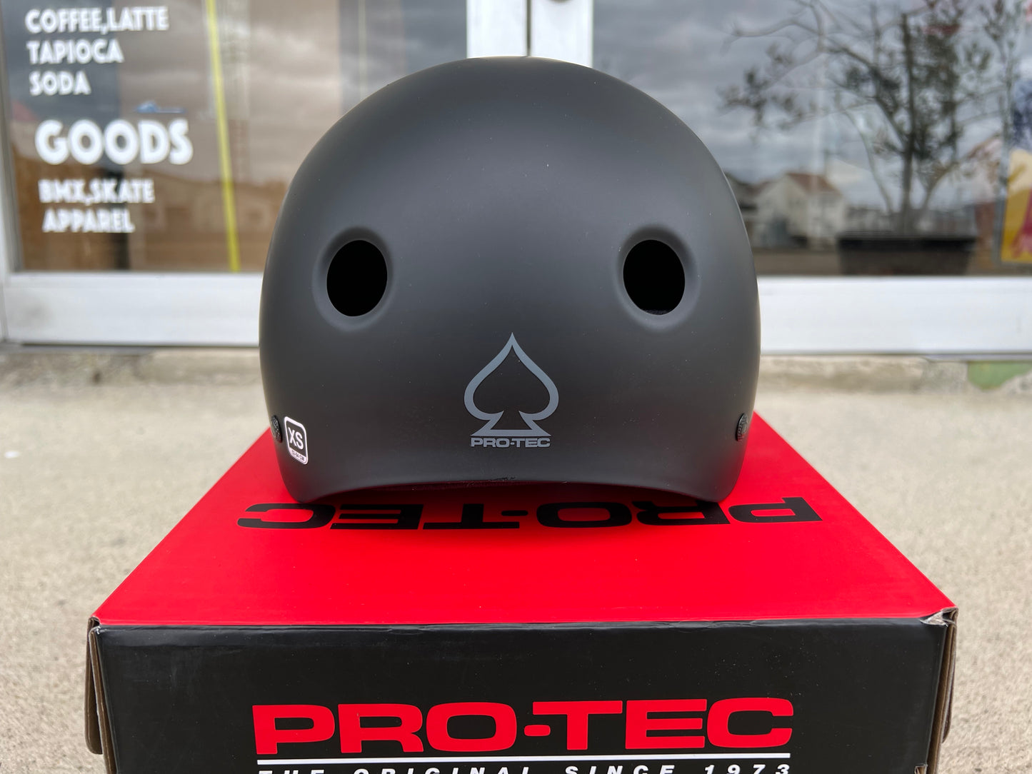 PROTEC プロテック CLASSIC SKATE グレー ヘルメット 半キャップ 子供 大人 BMX スケート ブレイクダンス オリンピック ■