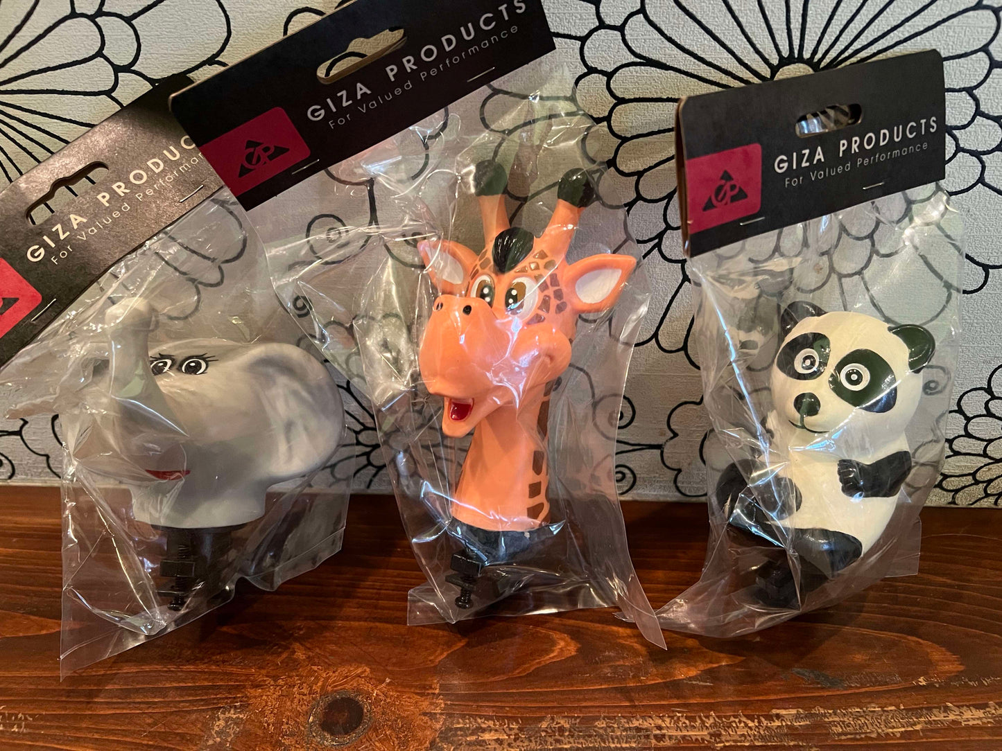 ★送料無料 BMX プカプカ ホーン Pukapuka Horn GIZA PRODUCTS パンダ ベル 自転車 ストライダー■
