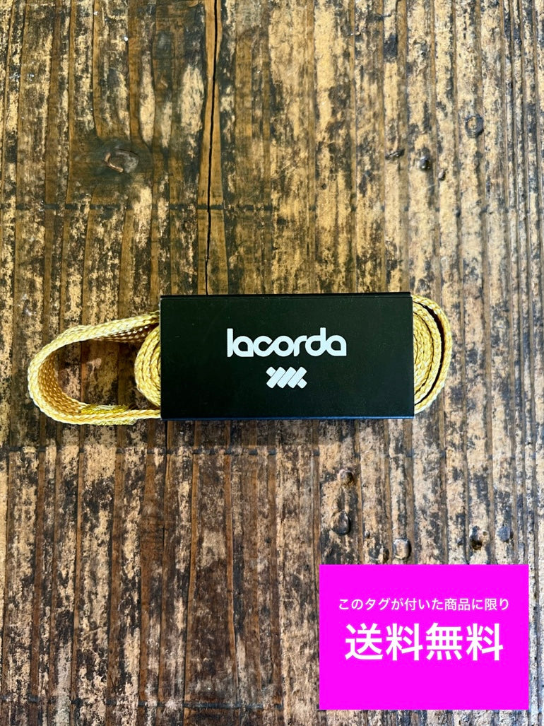 送料無料 LACORDA THREADS ラコーダ SHOELACE BELT OG Gold オージーゴールド 135cm シューレスベルト 靴ベルト ストリートファッション BMX スケボー 正規代理店契約商品 ■