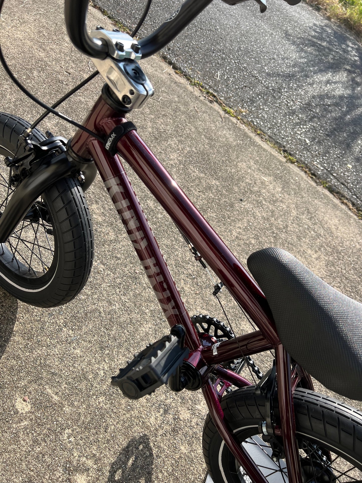 ★送料込み 人気商品 BMX KINK PUMP 14インチ コンプリート 完成車 キンク 初心者 おすすめ 茶色 キッズ KIDS 全国通販可能 ◎