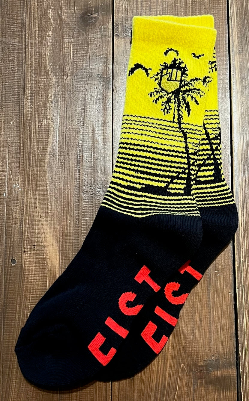 送料無料 BMX FIST HANDWEAR フィスト 靴下 イエロー S-Mサイズ MIAMI PHASE 2 SOCK ソックス アパレル ストリート ファッション 全国通販可能 ■