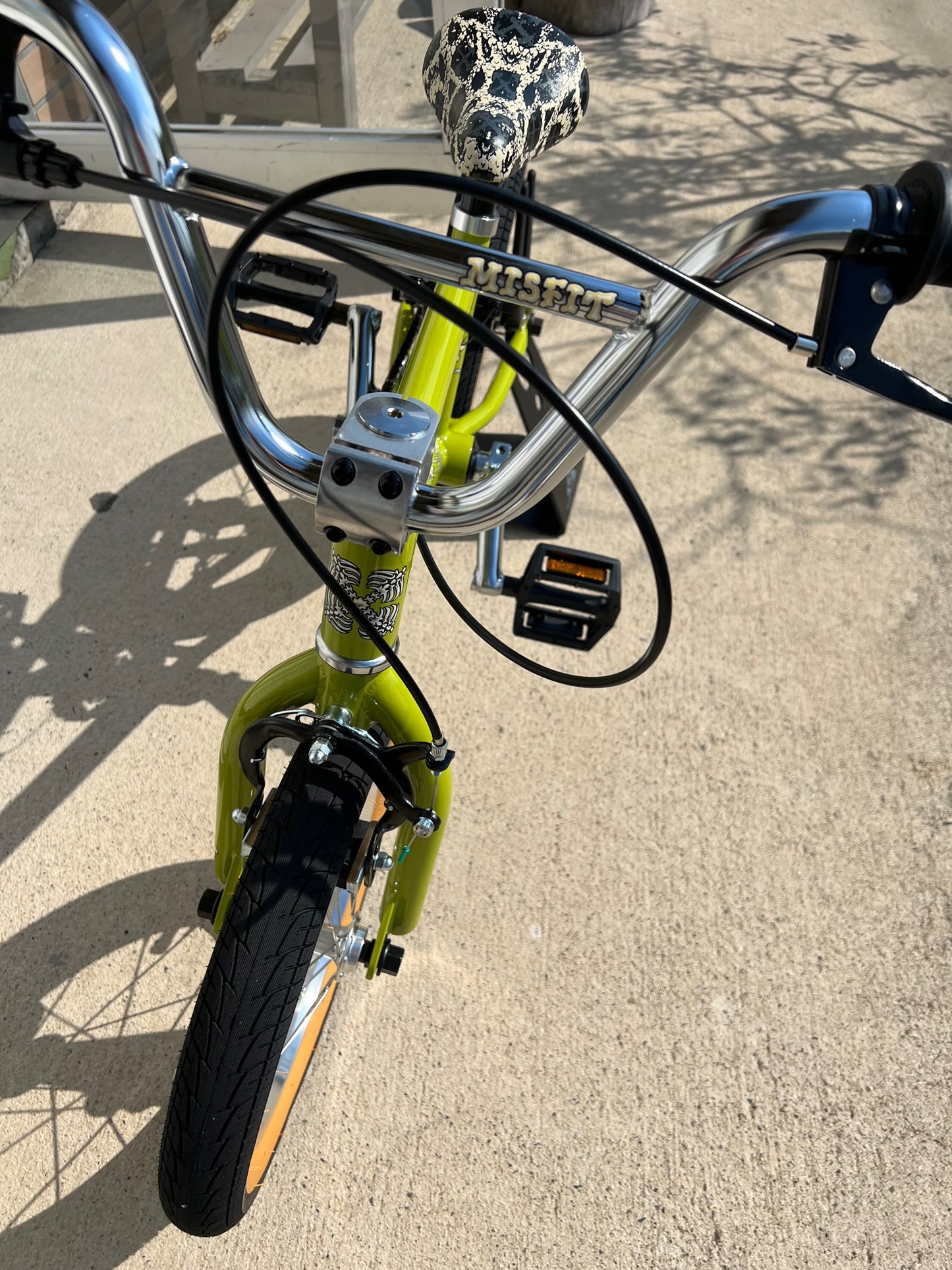 ★送料込み BMX FITBIKE フィットバイク MISFIT 14インチ コンプリート 完成車 ミスフィット 初心者 おすすめ 緑 KIDS キッズ 全国通販可能 ◎