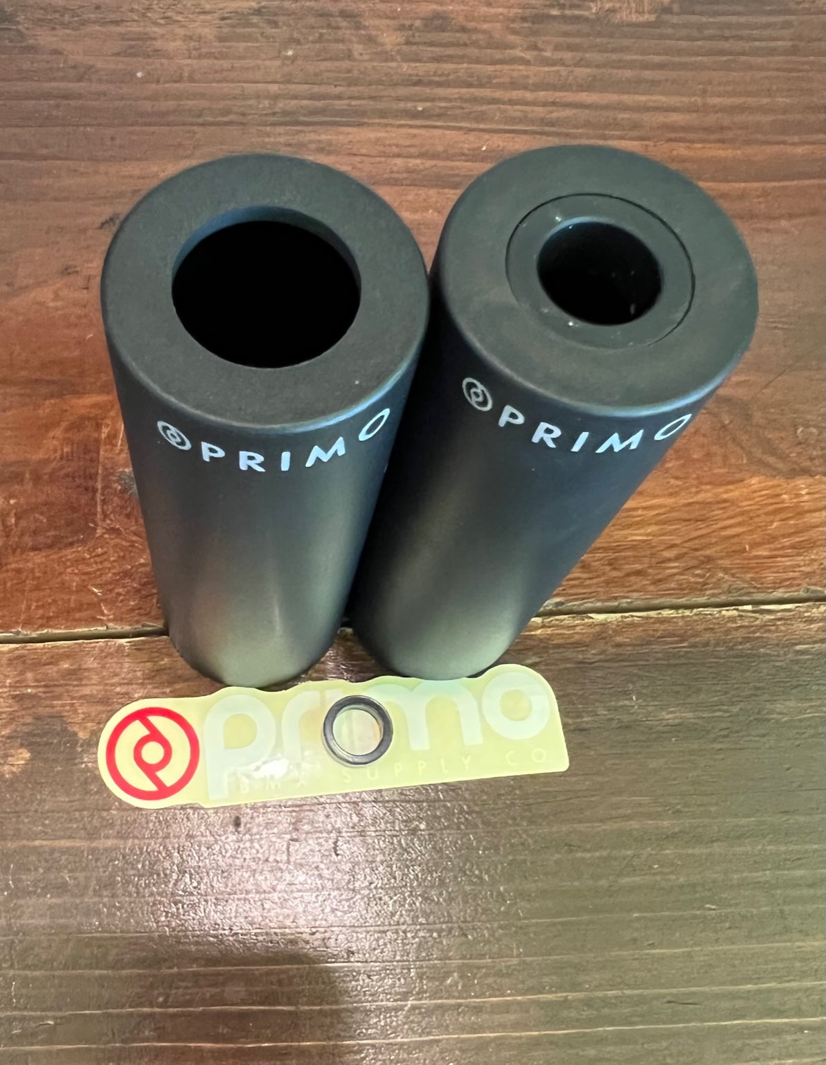 ★送料無料 PRIMO プリモ BMX ストリート ペグ 1本 マットブラック 4.5インチ 予備付き スリーブ 正規代理店契約商品 ■