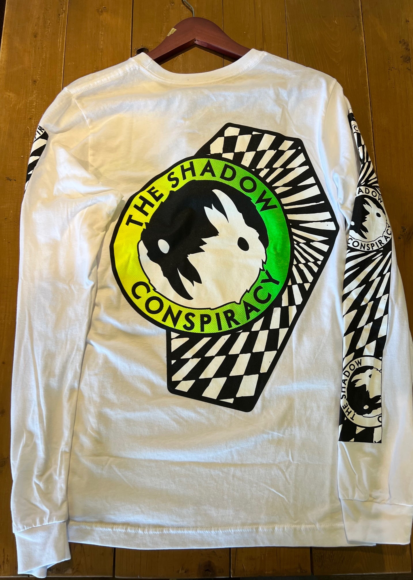★送料無料 BMX THE SHADOW CONSPIRACY シャドー ロンT ユニセックス 男女兼用 長袖 Mサイズ WHITE ホワイト アパレル 全国通販可能 ◎