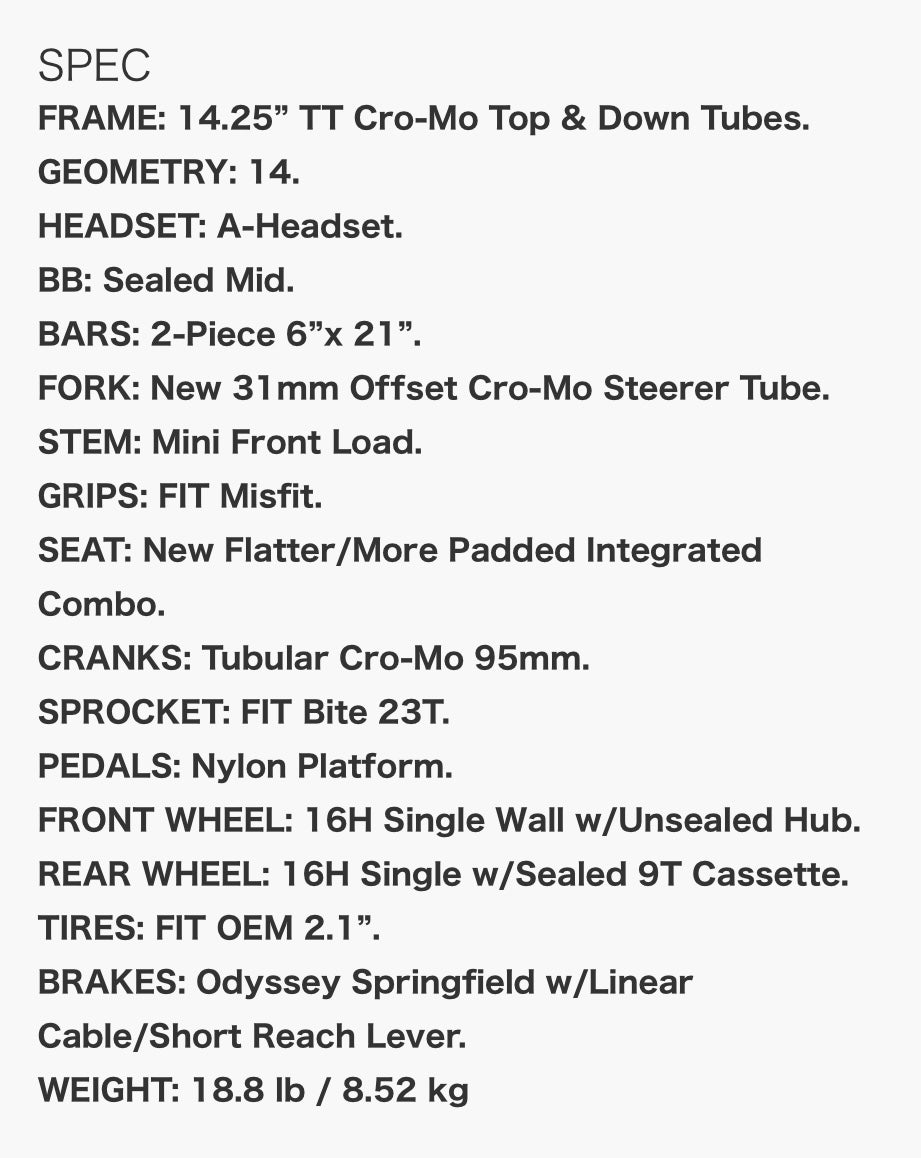 ★送料込み BMX FITBIKE フィットバイク MISFIT 14インチ コンプリート 完成車 ミスフィット 初心者 おすすめ 緑 KIDS キッズ 全国通販可能 ◎