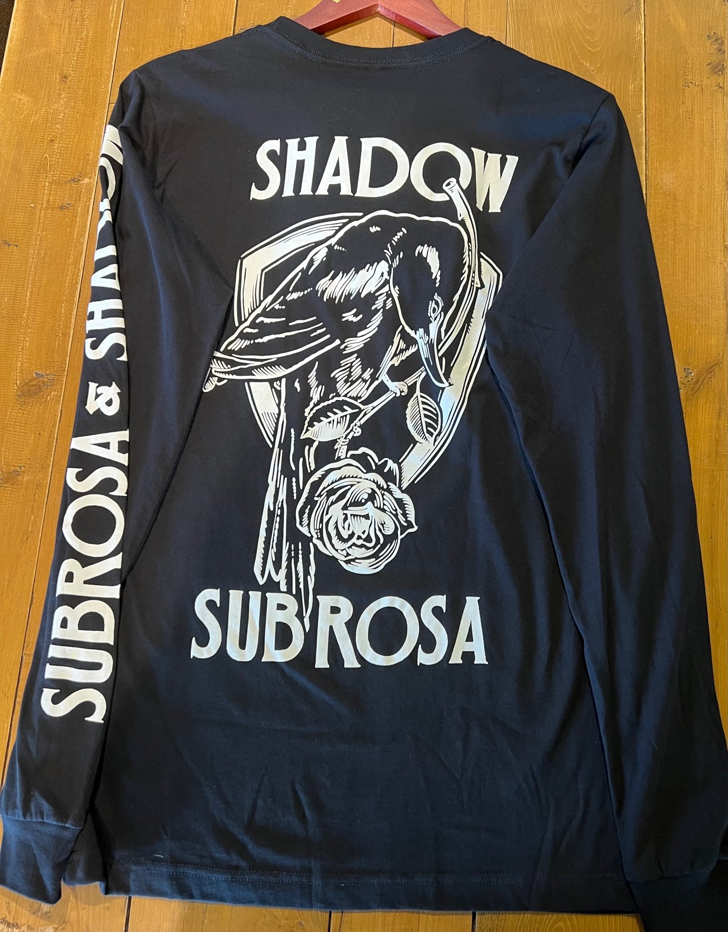 ★送料無料 BMX SUBROSA×SHADOW ロンT 長袖 Mサイズ 男女兼用 BLACK ブラック アパレル 全国通販可能 ◎