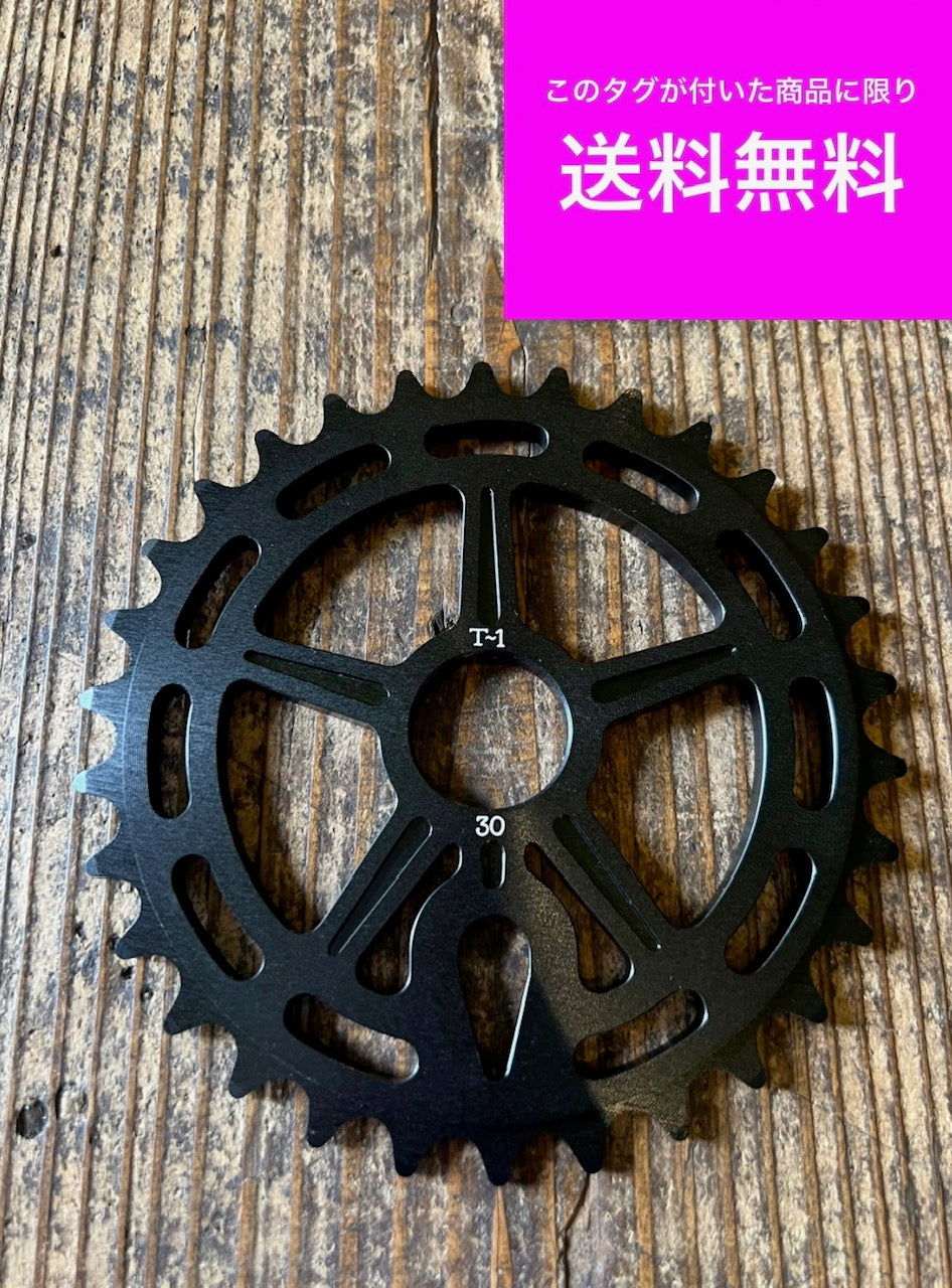 ★送料無料 BMX スプロケット 30T TERRIBLE ONE テリブルワン LOGAN’S RUN SPROCKET BLACK 黒 カスタム 全国通販可能 ◎