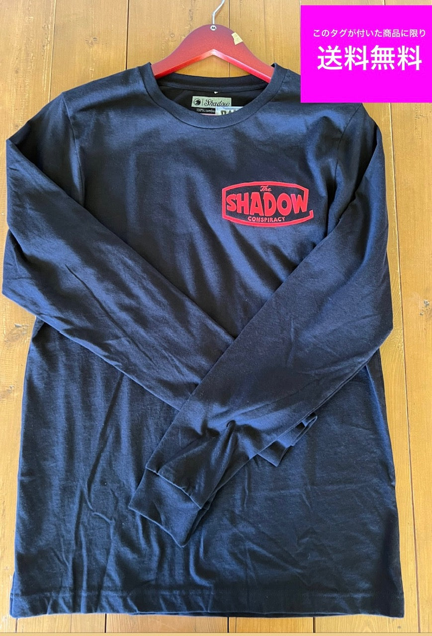 ★送料無料 BMX THE SHADOW CONSPIRACY シャドー 長袖 ロンT Mサイズ BLACK 黒 ユニセックス 男女兼用 全国通販可能 ◎
