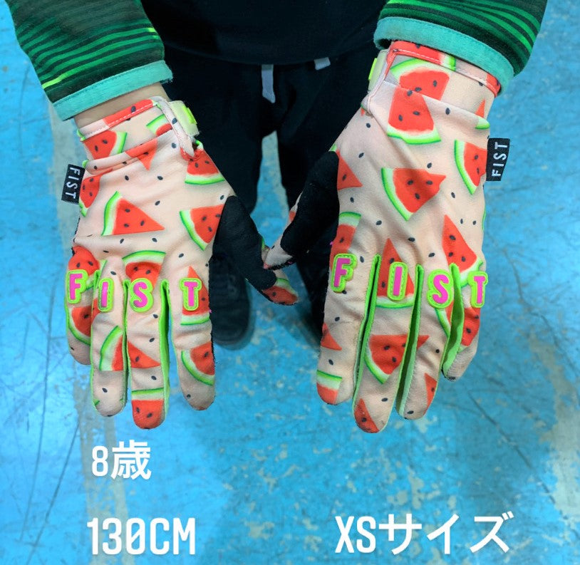 ★ SALE 送料無料 FIST HANDWEAR フィスト BMX XXSサイズ グローブ WATERMELONS YOUTH GLOVE BMX キッズ 手袋 全国通信販売可能■