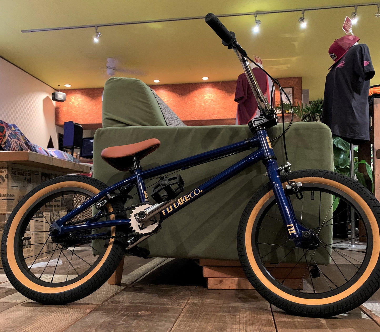 初心者の方も安心の 完全組み立て発送 FITBIKE CO. フィットバイク BMX 16インチ 完成車 2021 MISFIT16 TRANS NAVY BLUE bmx 子供 岡山 全国通信販売可能