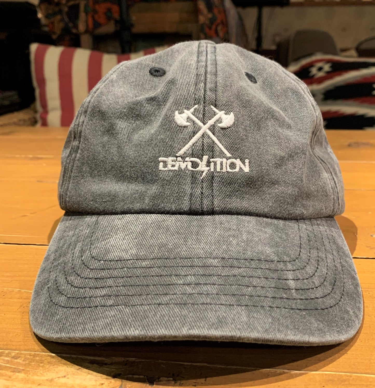 送料無料 DEMOLITION デモリッション キャップ AXES PA HAT 6PANEL WASH BMX パーツ ブランド BMX 街乗り BMX フリースタイル 全国通信販売可能