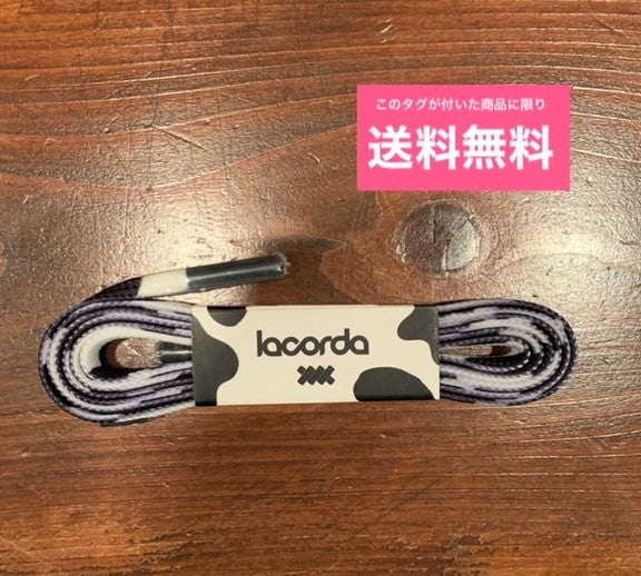 送料無料 LACORDA THREADS ラコーダ SHOERACE BELT シューレースベルト COW 牛 160cm スケボー BMX 靴紐ベルト LACORDA取扱店 岡山 ■