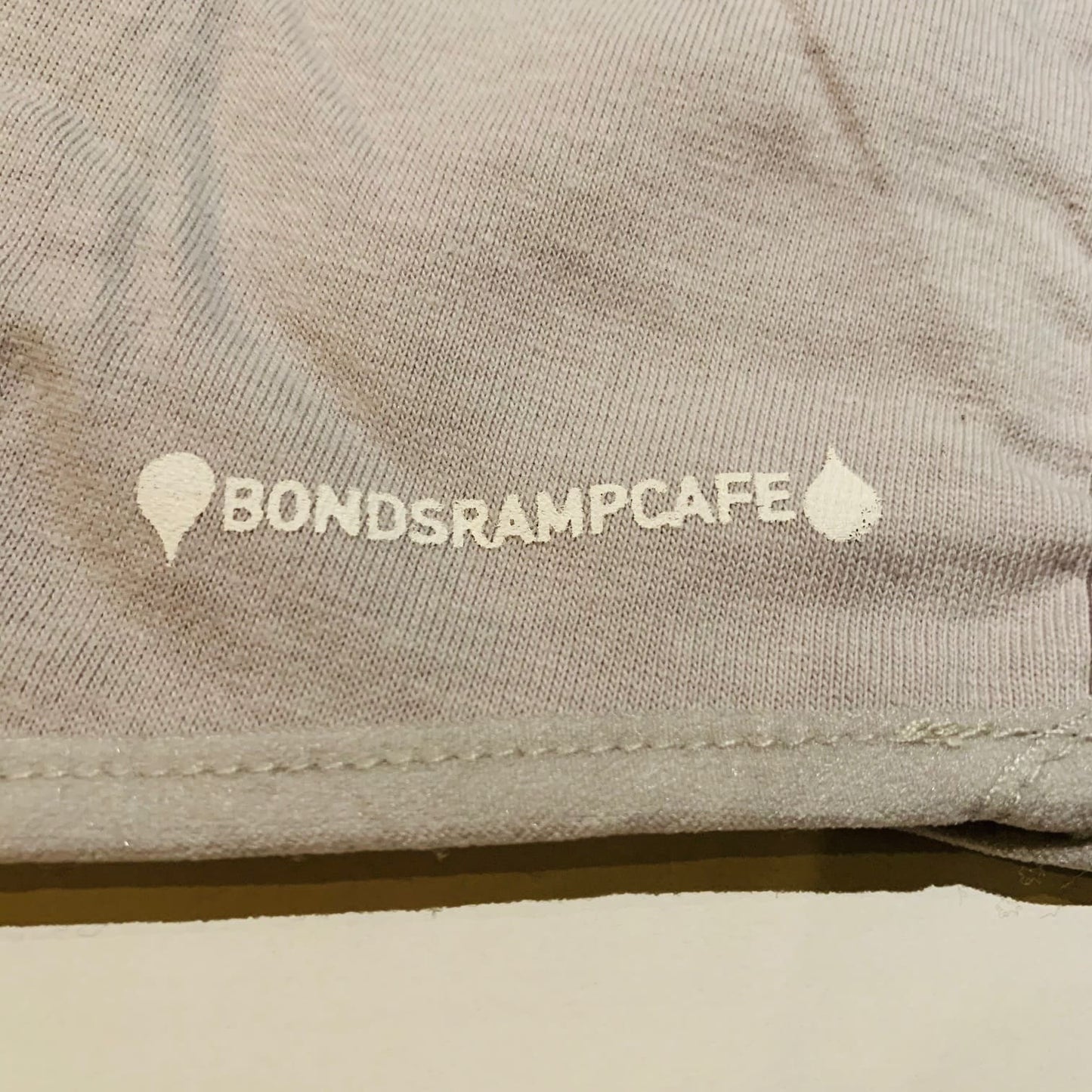 送料無料 BONDSRAMPCAFE ボンズランプカフェ 洗える 布マスク グレー 大人サイズ 通気性の良い 蒸れにくい 布マスク 小顔マスク BMX スケボー カフェ マスク 岡山■