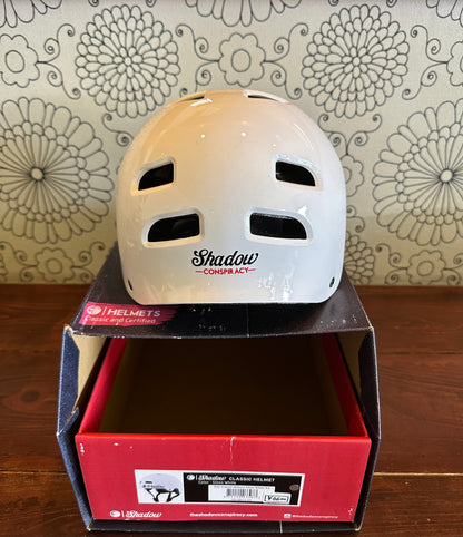 送料無料 THE SHADOW CONSPIRACY CLASSIC HELMET WHITE シャドウ クラシックヘルメット 白 正規代理店契約商品 ■