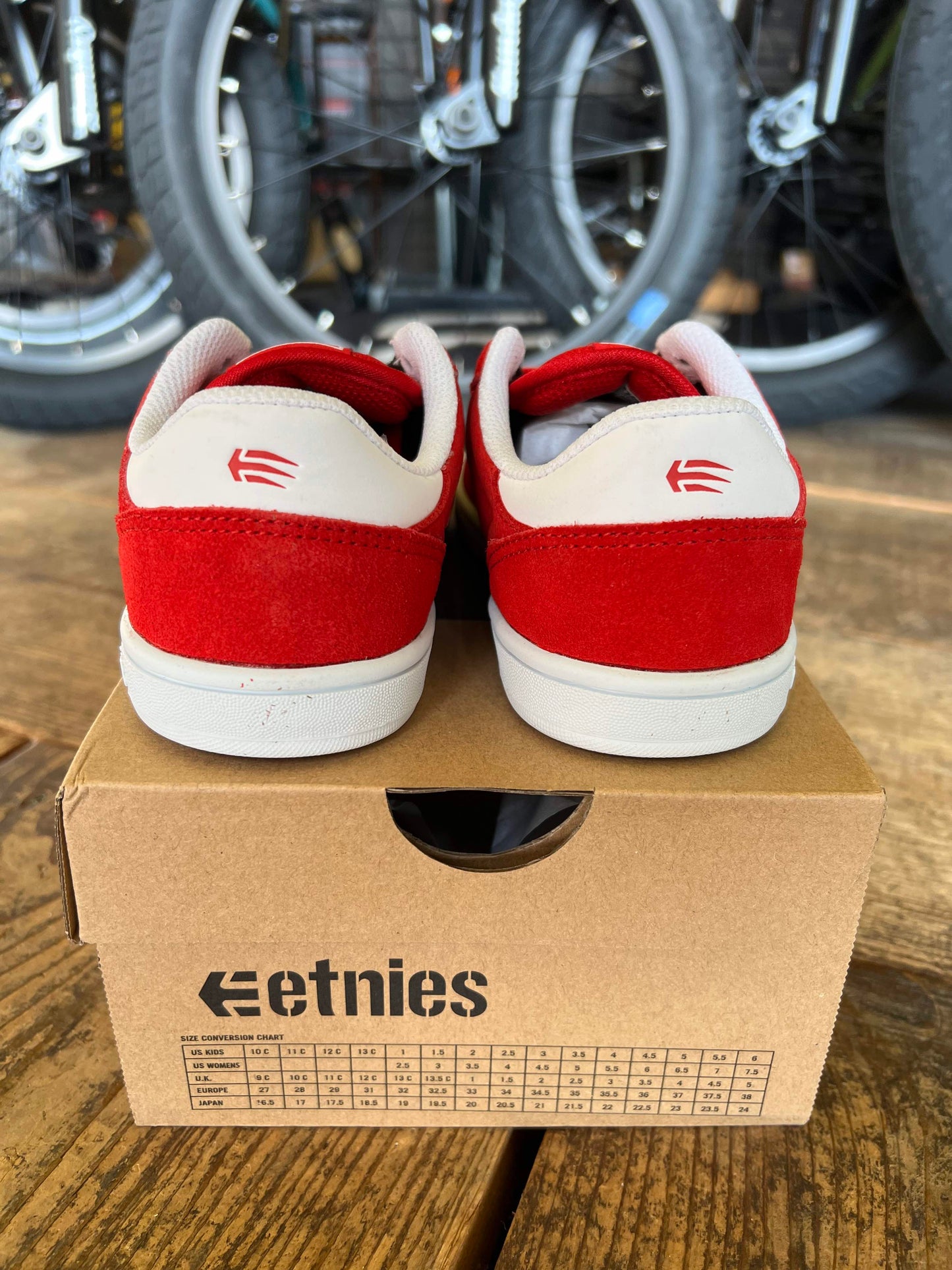 ETNIES エトニーズ KIDS JOSL1N RED/WHITE 17.5cm BMX SKATEBOARD シューズ 正規代理店契約商品 ■