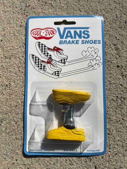 VANS BRAKE SHOES YELLOW BMX ブレーキシュー 正規代理店契約商品 ■