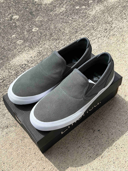 送料無料 SALE商品 SKATEBOARD シューズ Emerica WINO G6 SLIP ON エメリカ GREY ■