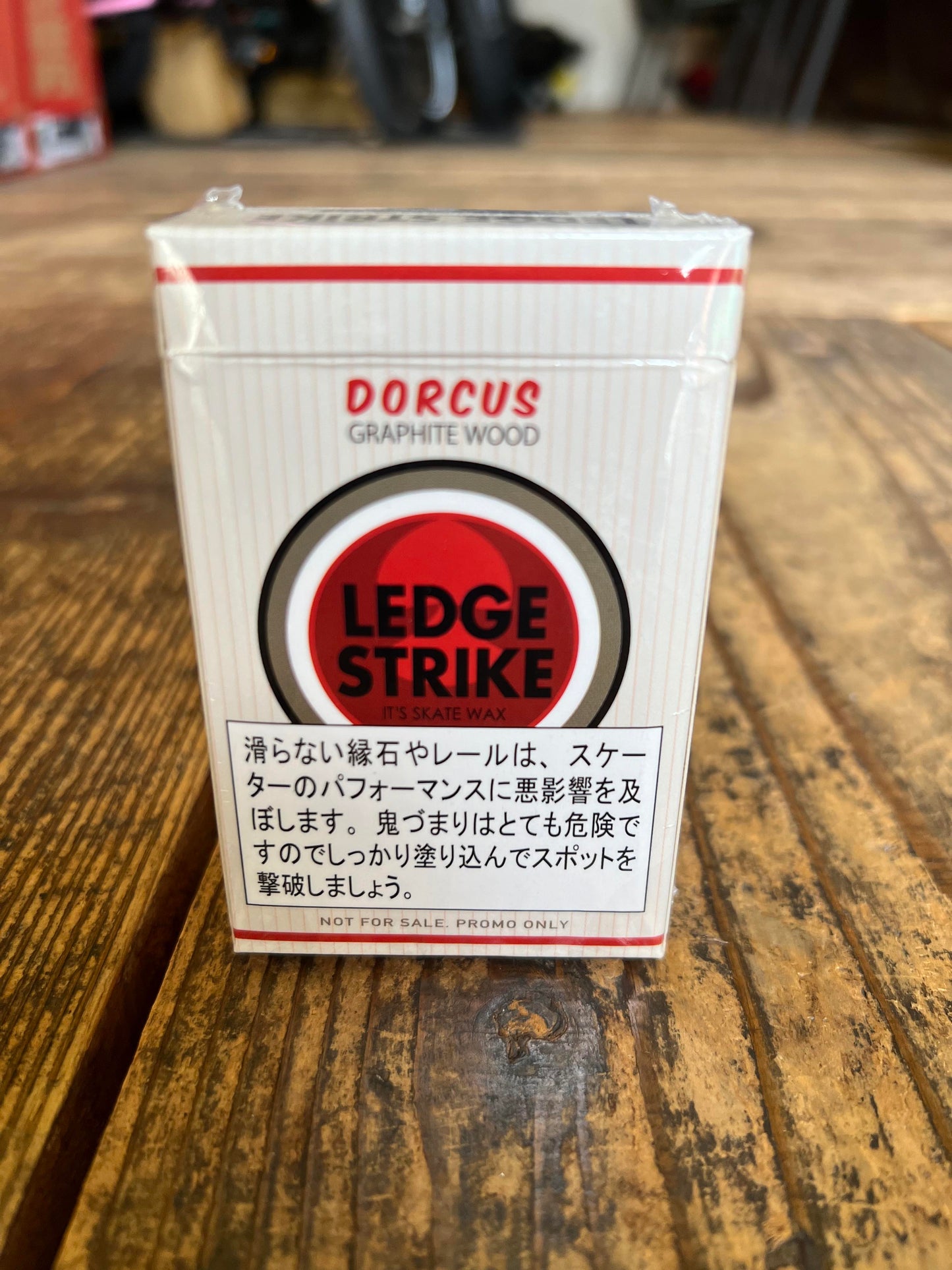 DORCUS LEDGE STRIKE SKATEBOARD ドーカス スケートワックス 正規代理店契約商品 ■