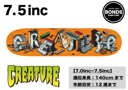 CREATURE LTD SLAB DIY  7.5inc  クリーチャー 子供用 スケートボード 初心者 スケボー 正規代理店契約商品 ■