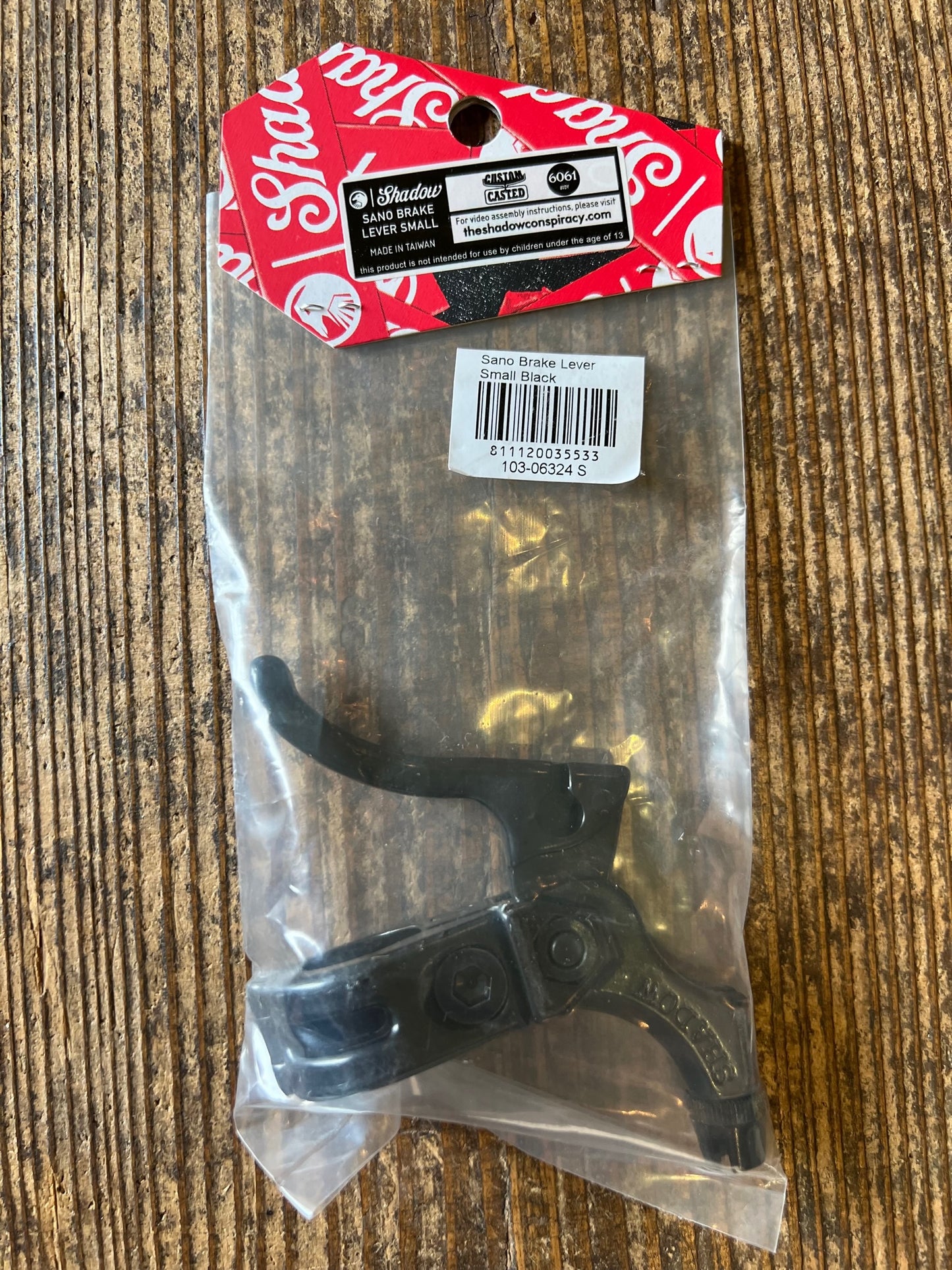 ★送料無料 BMX ブレーキレバー THE SHADOW CONSPIRACY シャドー SANO BRAKE LEVER SMALL BLACK ブラック カスタム 全国通販可能 ■