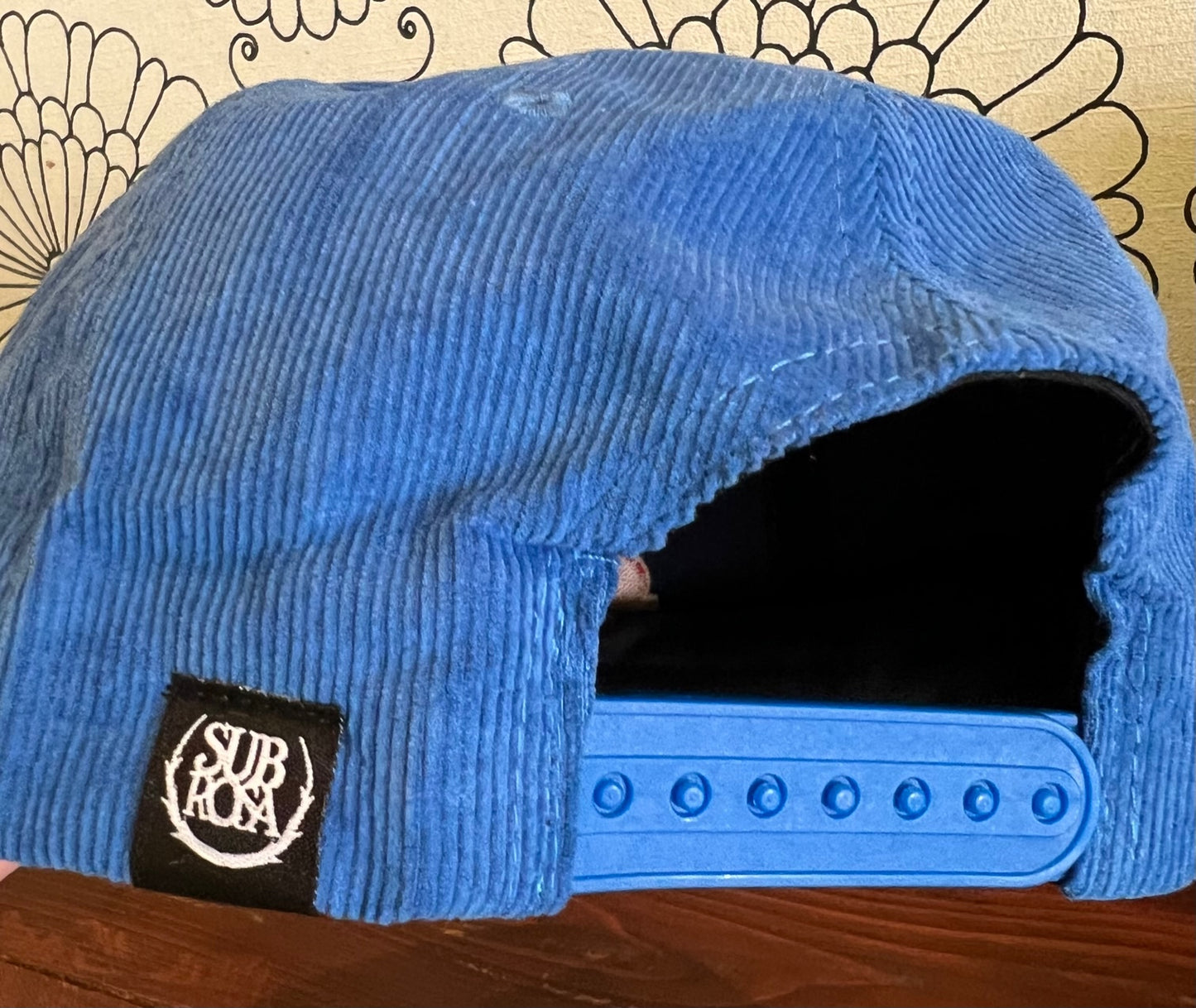 送料無料 BMX SUBROSA EMBROIDERED COLD HAT サブローザ キャップ ブルー ブラック  BLUE BLACK フリーサイズ FREE ストリート 全国通販可能 ◎