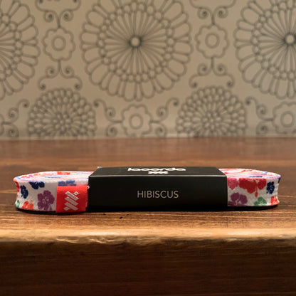 送料無料 LACORDA THREADS ラコーダ  SHOELACE BELT HIBISCUS ハイビスカス 160cm  シューレスベルト 靴ベルト ストリートファッション BMX スケボー ■