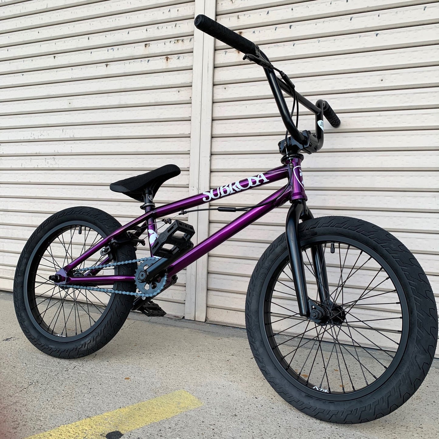 送料無料 完全組み立て発送 BMX SUBROSA 完成車  サブローザ WNGS PARK18 18インチ BMX 自転車 中村輪夢モデル BMX 初心者 BMX フリースタイル BMX 街乗り